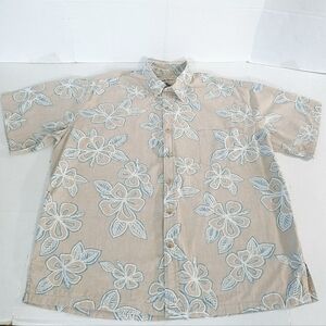 Cooke Street Honolulu Floral Hibiscus Hawaiian Shirt